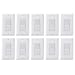 Dynamics Dimmer Switch, Single Pole or 3-Way, 600W, LED And Incandecent | 10 Pack