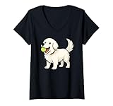 Photo Gallery donna great pyrenees dog fetch animal lover fetching mamma papà bambini maglietta con collo a v Photo Gallery donna great pyrenees dog fetch animal lover fetching mamma papà bambini maglietta con collo a v