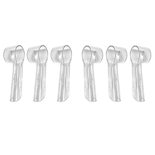 LazyMe Toothbrush Holder for Oral-b Brush Protection Cover for Traveling- Cover Only (6 Pack)