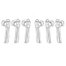 LazyMe Toothbrush Holder for Oral-b Brush Protection Cover for Traveling- Cover Only (6 Pack)