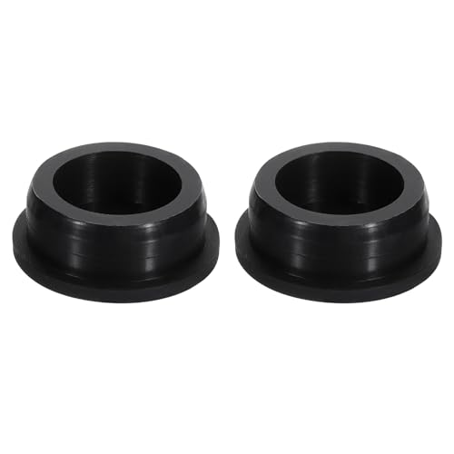 Image of uxcell 2 Pcs Black Plug Holes, Waterproof Rubber Button Plug for 39mm / 1.54 inch Hole