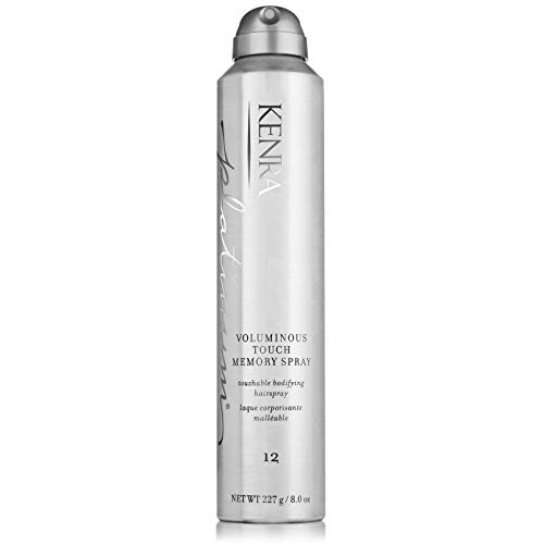 Kenra Platinum Voluminous Touch Memory Spray 12 | Bodifying, Fullness Hairspray | Lasting Sytle Memory for 96 Hours | Soft, Touchable Volume | All Hair Types | 8 oz