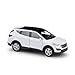 GEBAN Échelle 1:36 pour Hyundai pour Santa Fe Moulé sous Pression Simulateur Jouet Véhicule Modèle De Voiture Retirer Alliage Métal Jouet Voiture pour Enfants Cadeaux Collection Modèle de Voiture