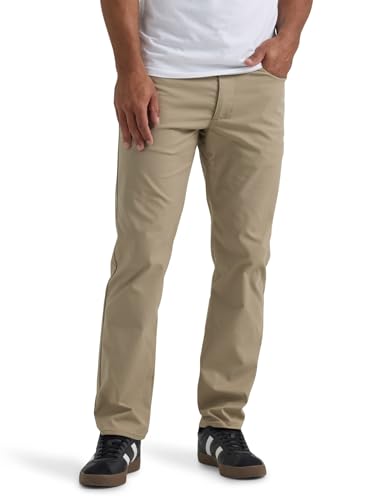 Lee Men's Extreme Motion Performance 5 Pocket Regular Straight Pant