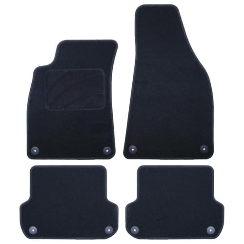 Tapis sur mesure Audi A4 B6 en velours dense pour préserver votre habitacle