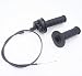 Co-riding Throttle + Cable Handlebar Grip Casing Set for Honda Z50R Z50A XR80 XR70R XR75 XR80R XR50R SL70 SL90 TL125 XL100