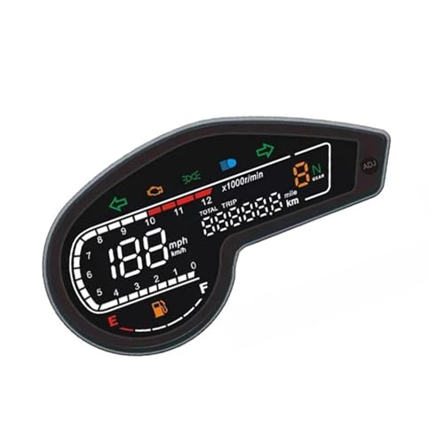 Compteur vitesse moto 12V rétroéclairé LED pour Crossmax 150 et XR190
