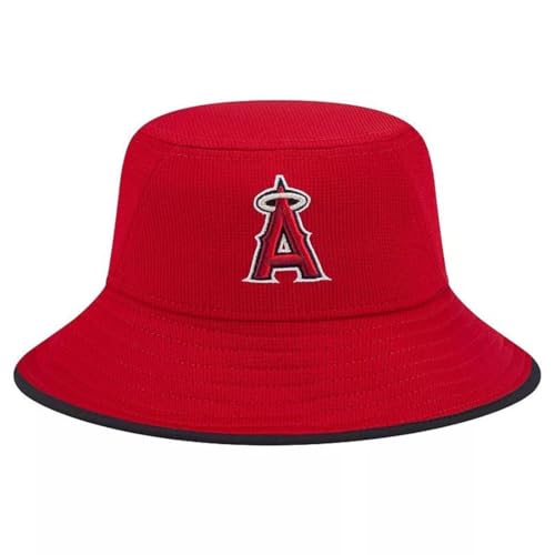 Chapeau de pêche New Era Los Angeles Angels idéal pour le stade