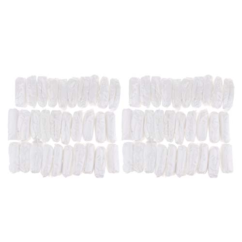 dailymall Calzoncillos Desechables de 60 Piezas Ropa Interior Desechable Unisex para Maternidad, Masajes y Spa, Salón de Belleza, Blanco, XXL