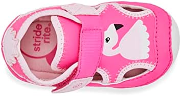 Stride Rite Baby SM Splash Water Shoe, Pink Flamingo, 3.5 US Unisex Infant Review | Image 6