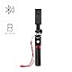Hama Selfie-Stick 23–70cm mit Auslöser Foto/Video (Reise-Stativ leicht 136g, Packmaß 17,5cm, Selfiestick mit Tripod und Fernbedienung Bluetooth, 2in1 Handyhalter für iPhone,Samsung etc.)