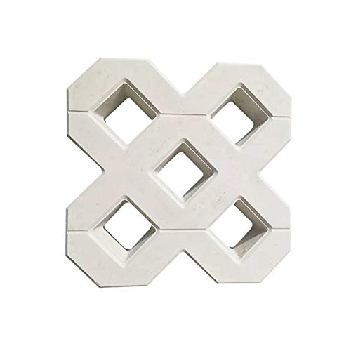 Moule pour Dalles en Beton Bricolage Square Garden Chemin béton Plastique Brique de Pavage Propylène Pavement Mold Walkway Jardin Bâtiments Accessoires...