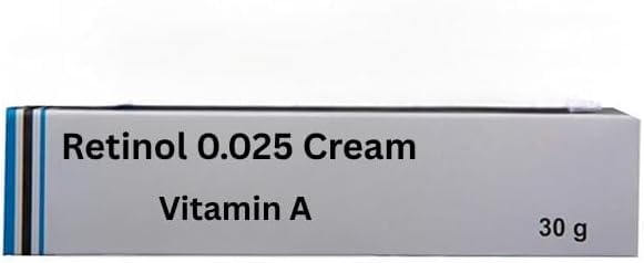 Retinol Cream Vitamin A 0.025 – For Smooth & Glowing Skin 30g