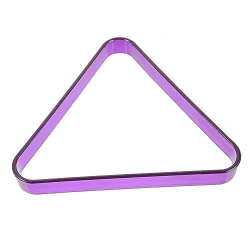VANZACK Billiard Triangle Rack Durable Billiards Frame for Pool Balls for Home Pub Use for Games and Tournaments Stabilizes Balls for Snooker and Pool