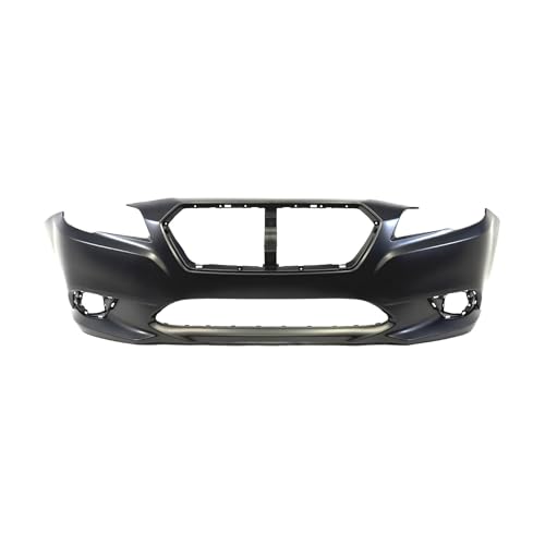 Image of FitParts Compatible with Subaru Legacy 2015-2017 Front Bumper Cover | Primed, With Fog Light Holes, Without Parking Sensor Holes, Sedan, Ready to Paint, OEM 57704AL00A, SU1000178