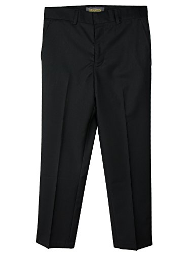 Spring Notion Boys' Flat Front Dress Pants