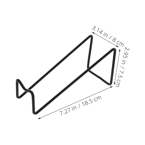 Soporte para botellas de vino de hierro para encimera 3 piezas miniatura 2