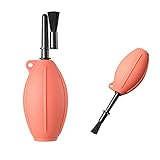 ハクバ HAKUBA メンテナンス用品 シリコンブロアーブラシ02 スモーキーオレンジ KMC-87SOR 強力エアー×ブラシでゴミ・ホコリを取り除く ストラップホール付 4977187329384