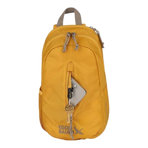 Image of Eddie Bauer Stowaway Packable Sling Bag | Foldable | Travel | Outdoor | Lightweight | Compact | Everyday Carry | Ripstop Nylon | 10L - Field Gold
