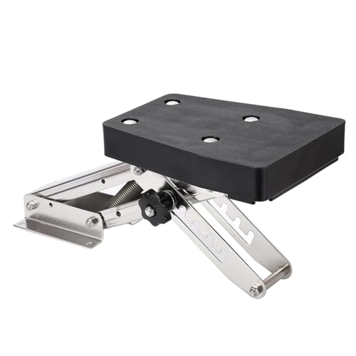 Outboard Motor Bracket Kicker for Boat 110 Lbs 304 Less Steel Boat Motor Stand Bracket for 2?Stroke Outboard Engine