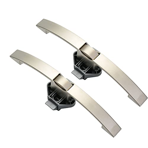 Lot de 2 poignées de placard en alliage de zinc pour maison, camping-car, bateau 128 mm Cover