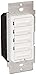 Leviton LTT60-1LW Decora 600W Incandescent/5A Resistive 10-20-30-60 Minute Preset Countdown Timer, Single Pole, White