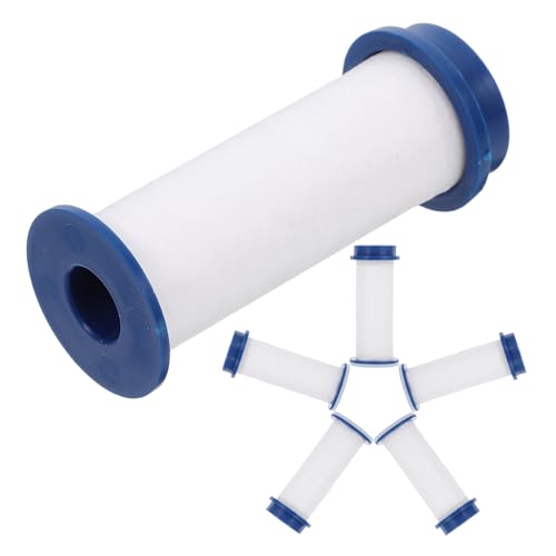 Balacoo 6Pcs Shower Filter Replacement for High Pressure Bathroom Sprinkler Filter Easy Install Reliable Performance Compatible with Showerheads