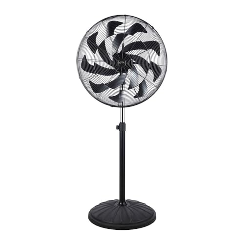 Fabrilamp Centurion Standventilator 300W Schwarz