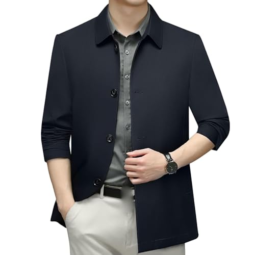 Veste en tricot mi-saison homme en maille confortable