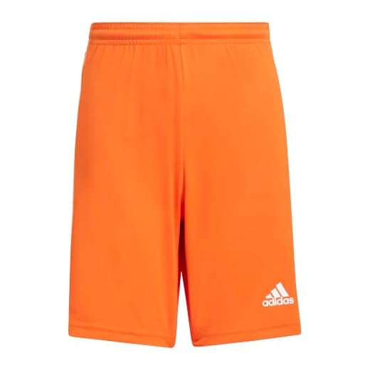 adidas boys Squad 21 Shorts Team Orange/White Medium