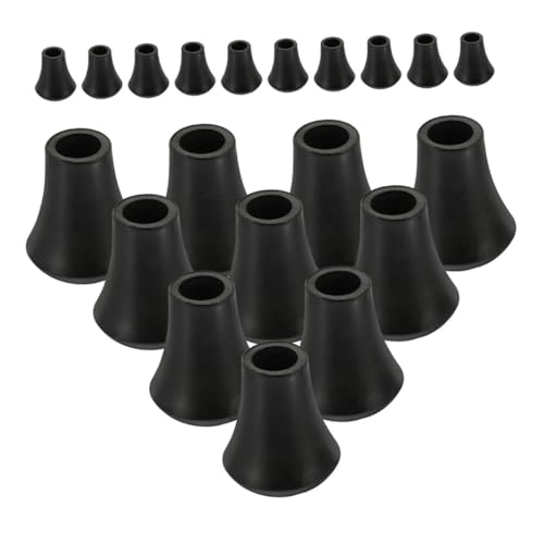 20 protectores de goma antideslizantes para patas de batería miniatura 1