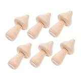 POPETPOP 10 piezas Adornos de Madera Forma de sin Terminar Juguetes para Pintar DIY para Decoración para Manualidades y Hogar