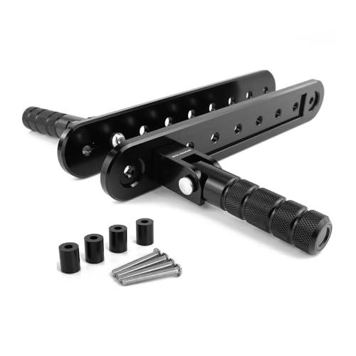 Repose-Pieds Réglables Moto Kit de Supports Ergonomiques