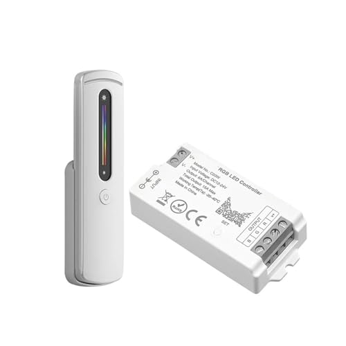 Contrôleur LED RGBW 2.4Ghz DC12-24V 15A vert clair pour ruban 5050