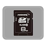 【Amazon.co.jp限定】HI DISC SDHCカード Class10 UHS-I対応 8GB プラケース付き(データ復旧サービス付き) ブラック
