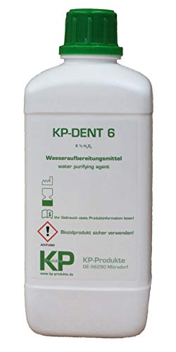KP-DENT 6 Wasseraufbereitungsmittel 6% H2O2 für Dentaleinheiten (6 x 1.000 ml) Cover