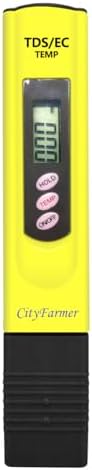 TDS Meter, Water Quality Tester, Accurate and Reliable, Hydroponic Nutrient Meter, Household Drinking Water, Pool, Aquarium Water, Comes with Carrying case, 0-9999ppm.