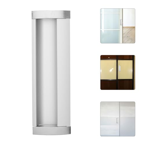 Kisangel Manija Empotrada Oculta Tirador Empotrado para Puertas Correderas Aleación de Aluminio 128mm de Separación de Agujeros Herrajes Ocultos para Puertas de Bolsillo miniatura 7
