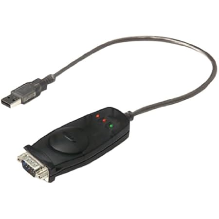 Belkin USB-to-Serial Portable Adapter for Notebook with LED Indicators