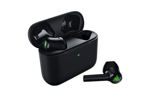 Razer Hammerhead True Wireless X - Auriculares inalámbricos (in-ear, latencia ultrabaja, aplicación móvil, diafragma de 13 mm, Bluetooth 5.2 con emparejamiento automático) Negro