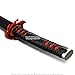 41” Munetoshi Steel Tanjiro Kamado Flame Demon Killer Nichirin Katana Samurai Sword Anime Cosplay Costumes