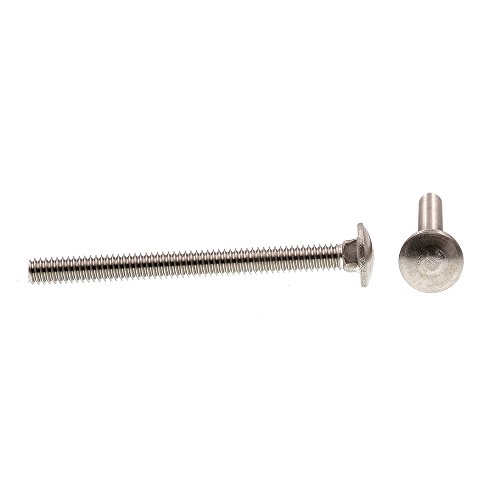 Image of Prime-Line 9062433 Carriage Bolts, 1 /4 In.-20 X 3 In., Grade 18-8 Stainless Steel (50 Pack)