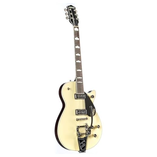 Gretsch G6128T Player's Edition Jet DS with Bigsby Electric Guitar - Lotus Ivory with Rosewood Fingerboard
