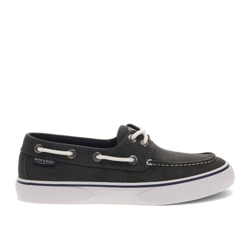 Image of DOCKERS Mens Rowe Canvas Boat Shoe