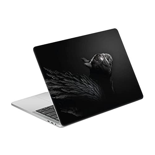 Autocollant vinyle MacBook Pro 13.3 A1708 Head Case Designs sticker protection peau motif bouledogue