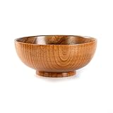 Servierschale aus Holz für Reis und Salat, rustikale Note für Ihre...