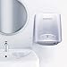 PowerPress AHD-2001-00 Super Quiet Automatic Electric Hand Dryer Commercial High Speed 95m/s, Instant Heat & Dry, Brushed Silver