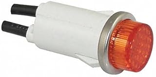 20C850 Raised Indicator Light, Amber, 120V