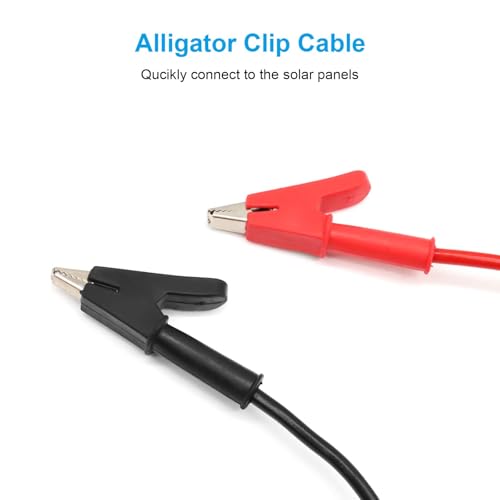 Photovoltaik Solarpanel Tester, EY800W Solarpanel Tester,installationstester,Leistungsmesser,Leerlaufspannungs detektor,mit automatischer MPPT Erkennung,LCD Display,für Photovoltai Panel