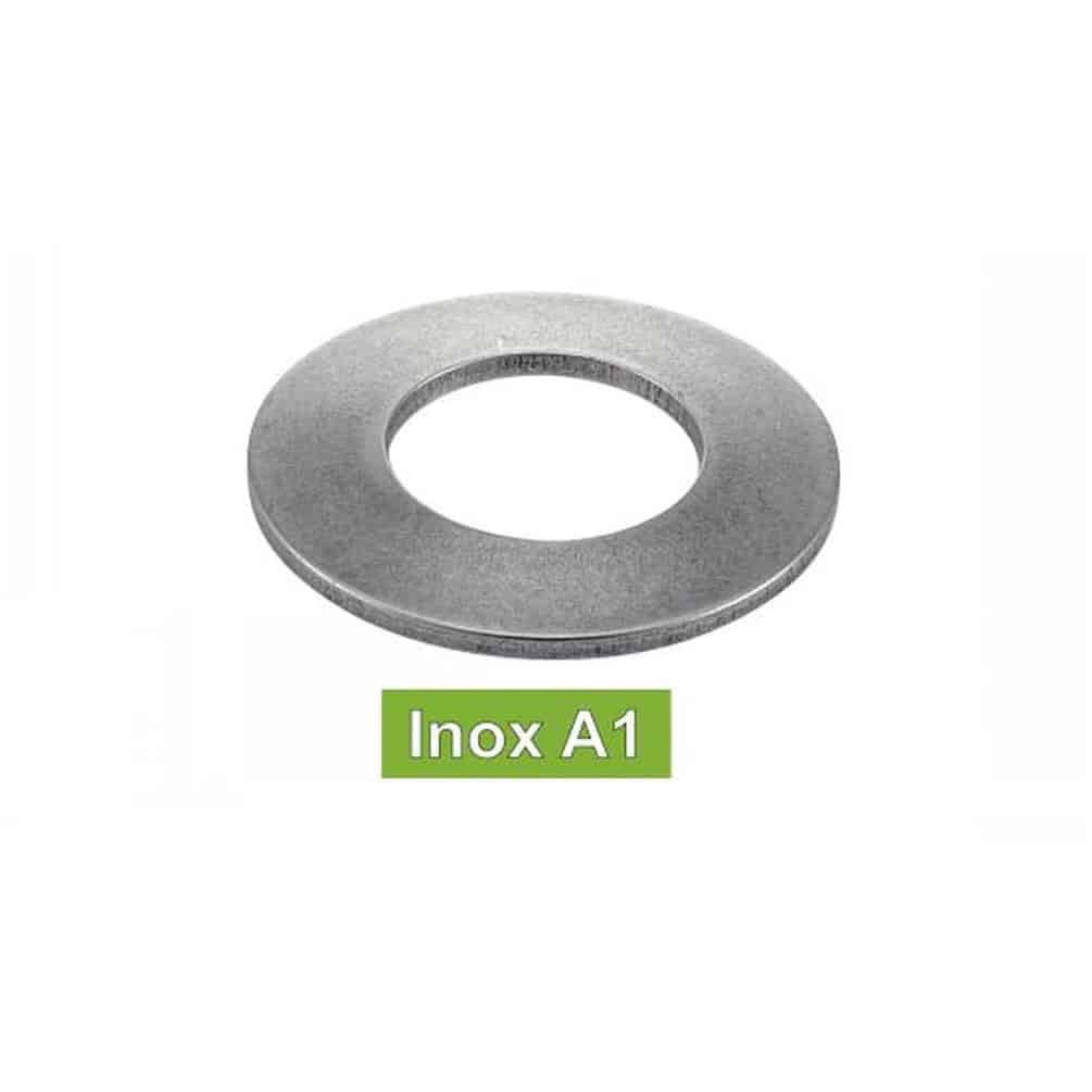 200 Rondelle coniche dinamiche 5 mm, DIN 2093, UNI 8737, in acciaio inox A1, D-Work